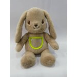 Peluche lapin marcel des emotions 40 cm beige