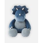 Peluche large ops en veloudoux bleu