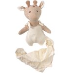 Peluche léonie la girafe et son doudou beige Peluche léonie la girafe et son doudou beige