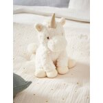 Peluche licorne blanc moyen