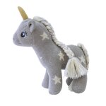 Peluche licorne avec toiles doudou ferique licorne toile