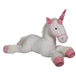 Peluche - licorne rose - 80 cm rose Peluche - licorne rose - 80 cm rose