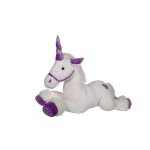 Peluche - licorne violette - 80 cm violet