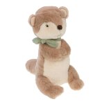 Peluche louna la loutre marron
