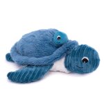 Peluche maman b�b� tortue bleu