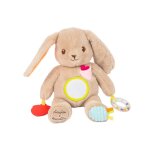 Peluche marcel d'activit�s 30 cm - lapin 5 sens beige