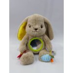 Peluche marcel d'activit�s 30 cm - lapin 5 sens beige