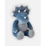 Peluche medium ops en veloudoux bleu