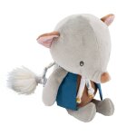 Peluche musique b�b� alix la souris gris