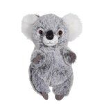 Peluche - peluche p'tits farouches koala - 15 cm gris
