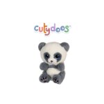 Peluche - peluche panda ping cutydoos gris ardoise 13 cm gris