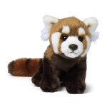 Peluche panda roux 23 cm marron