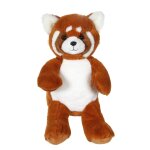 Peluche - peluche panda roux green forest - 32 cm orange