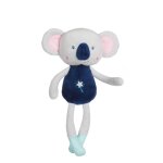 Peluche - pantin les ptits feriques koala - 24 cm bleu