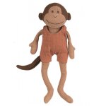 Peluche paulo le singe marron Peluche paulo le singe marron