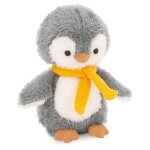 Peluche pingouin 18 cm grey