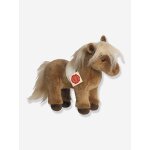 Peluche poney shetland 25 cm teddy hermann marron