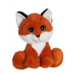 Peluche - puppy eyes pets nature renard - 22 cm orange