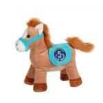 Peluche - race poneez sonore 22cm bleu Peluche - race poneez sonore 22cm bleu