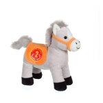 Peluche - race poneez sonore 22cm orange Peluche - race poneez sonore 22cm orange
