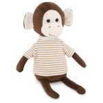 Peluche singe 15 cm brown