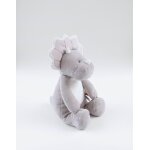 Peluche small ops en veloudoux gris