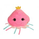 Peluche - peluche sonore m�duse bellabloo friends - 18 cm orange
