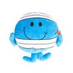 Peluche sonore monsieur madame - mr malchance - 25cm bleu