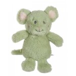 Peluche - souris econimals en peluche �co - con�ue - 15 cm vert