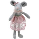 Peluche souris en jupe - collection danseurs multicolore