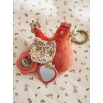 Peluche � suspendre poule cocotte