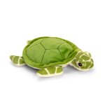 Peluche tortue 25cm 100% recycl�e vert