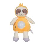 Peluche - veilleuse bamboo - paresseux - 26 cm jaune