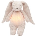 Peluche veilleuse lapin nature bio avec sons & lumi�res rose 2. 0 rose