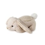 Peluche veilleuse projecteur d'�toiles lapin beige