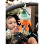 Peluche vibrante bernard l'hermite multicolore