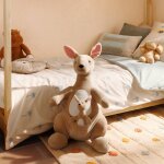 Peluche xl kangourou - blake beige