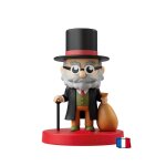 Personnage sonore contes de nol multicolore