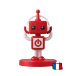 Personnage sonore faba me multicolore