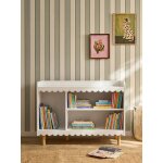 Petit meuble de rangement feston blanc
