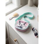 Petit sac � bandouli�re minnie mouse rose 15 x 12 cm rose multicolore