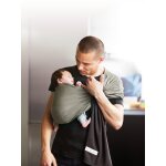 La petite �charpe sans n�ud anthracite / olive