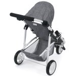Petite poussette de jogging lola pour poup�es - coloris 76 gris