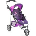 Petite poussette de jogging lola pour poupons violet