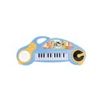 Piano �lectronique pour enfants bluey avec effets lumineux bleu