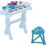 Piano lectronique la reine des neiges avec sige et micro bleu