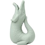 Pichet de plage crocodile en silicone sage green