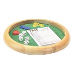 Piste de d�s en bois vert