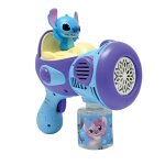 Pistolet � bulles stitch �lectronique avec effets lumineux et sonores bleu