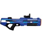 Pistolet � eau �lectronique rechargeable bleu